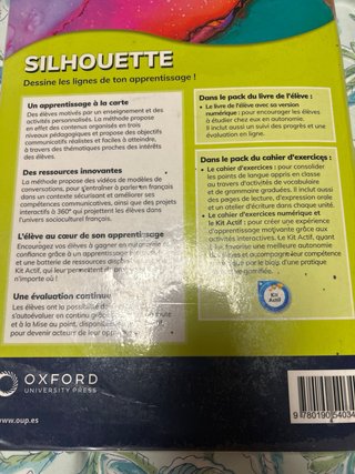Silhouette 4. Livre de l'élève