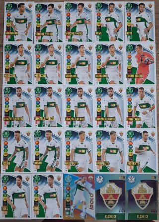 Cartas Futbol Elche CF 20/21
