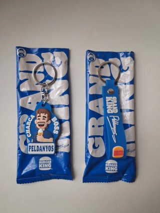 Llaveros Oficiales Burger King Edición Limitada