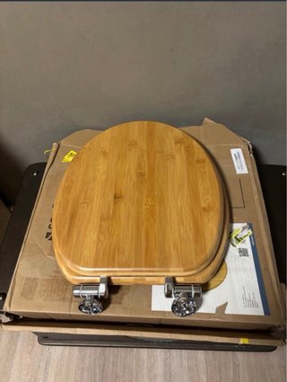 Tapa de inodoro Schütte Bambú