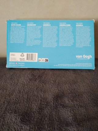 Caja de acuarelas Van Gogh 18+2 colores A ESTRENAR