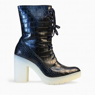 Botas Alexander Wang Piel Cocodrilo Cordones