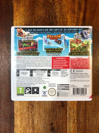 Rayman and Rabbids family pack 3ds