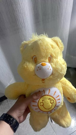 Peluche Oso Amoroso Amarillo Sol