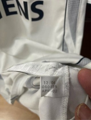 Camiseta Real Madrid 2006-2007 Adidas