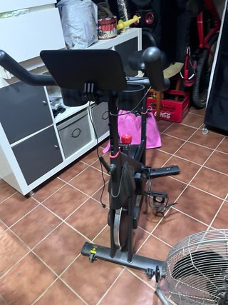 Bicicleta de Spinning Negra