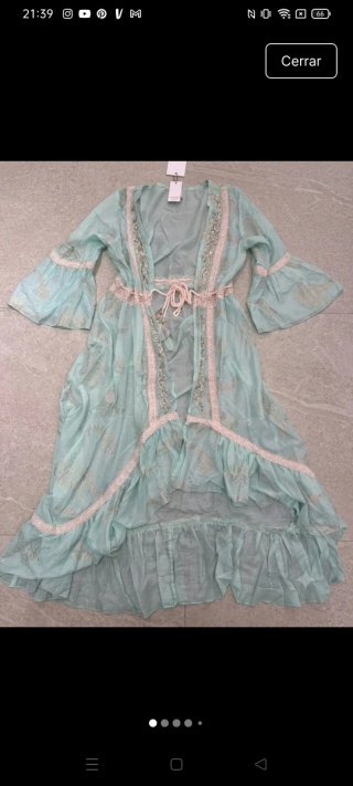 Kimono Boho Hippie Talla Única