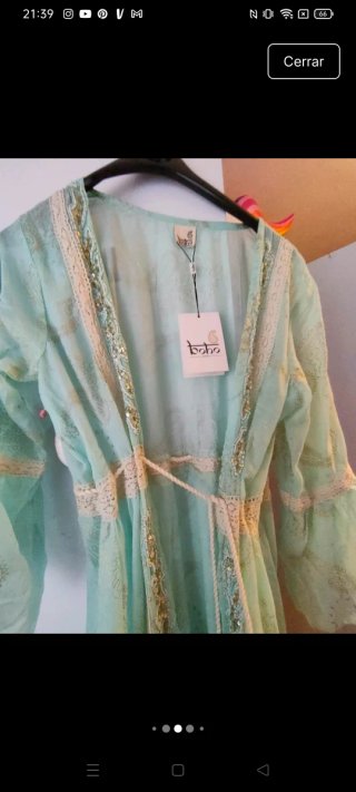 Kimono Boho Hippie Talla Única