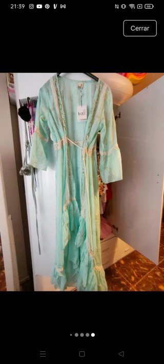 Kimono Boho Hippie Talla Única
