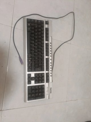 Teclado Hama Plata