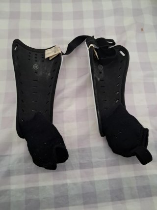 Espinilleras de fútbol Kipsta blancas