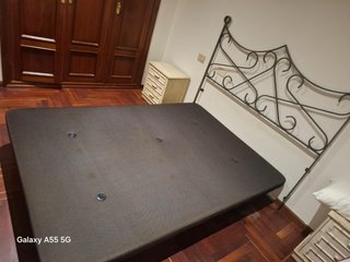 Canapé cama base tapizada