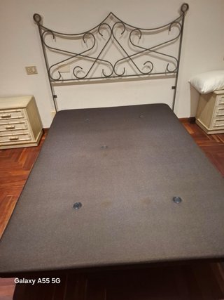 Canapé cama base tapizada