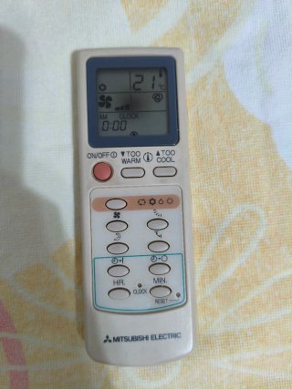 Mando Aire Acondicionado Mitsubishi Electric