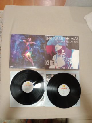 Lote 4 Vinilos Dance/Electro ICE MC