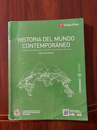 Historia del mundo contemporáneo 1 Bachillerato