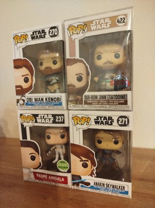 Funko Pop Star Wars héroes