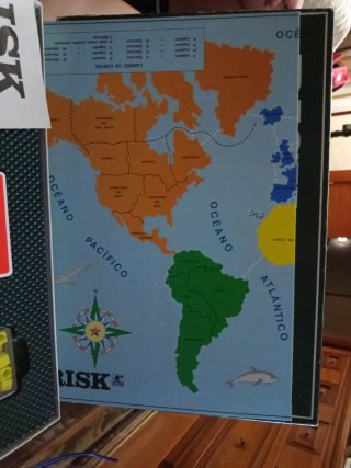 Risk Juego de Mesa Vintage Años 80
