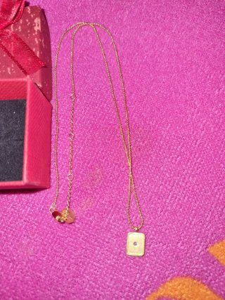 Collar Parfois Baño Oro 18k