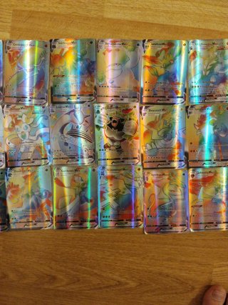 Cartas Pokémon VMAX Multicolor