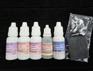 Set de comprobación para joyería y piezas metálica
