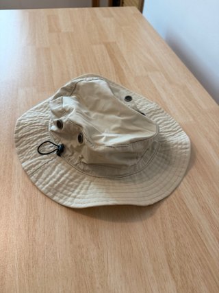 Gorro bucket beige