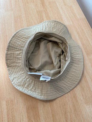 Gorro bucket beige