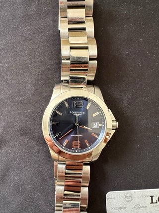 Reloj Longines Conquest Original esfera azul 39 mm