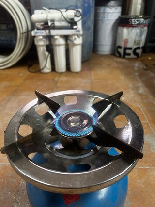 Hornillo Campingas Azul