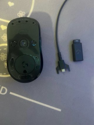 Ratón Logitech Negro/Verde