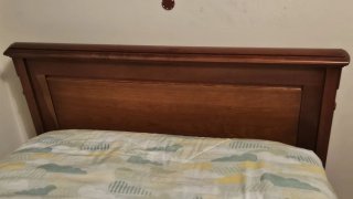 Cama individual madera maciza 90cm