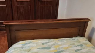 Cama individual madera maciza 90cm