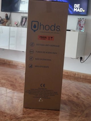 Dispensador de agua fría utilizado tres días está