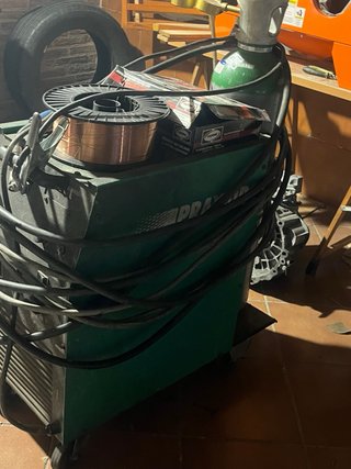 Soldadora Praxair con gas precio negoc 617473429