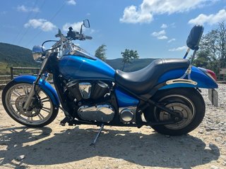 Kawasaki Vulcan VN900 Custom Azul