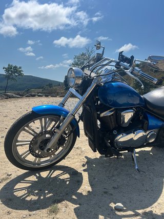 Kawasaki Vulcan VN900 Custom Azul