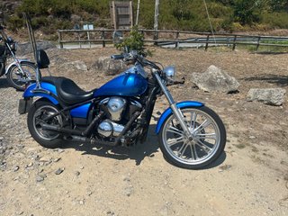Kawasaki Vulcan VN900 Custom Azul