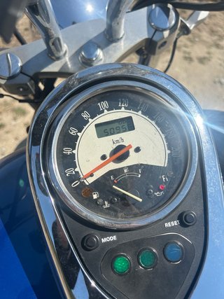 Kawasaki Vulcan VN900 Custom Azul