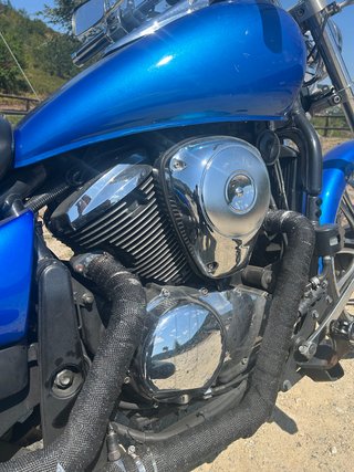 Kawasaki Vulcan VN900 Custom Azul