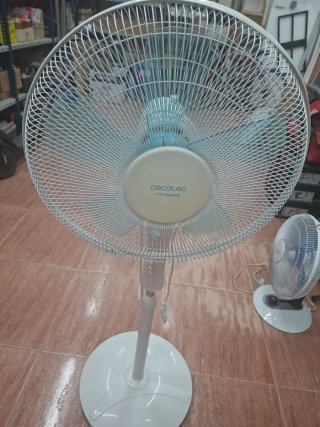 Ventilador Cecotec ForceSilence Pie Blanco