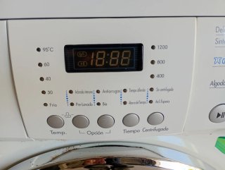 Lavadora LG 8kg 1200rpm.