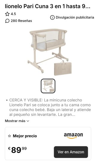 Cuna Lionelo Pari 3 en 1