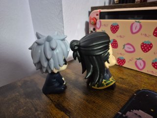 Figuras Chibi Gojo y Geto