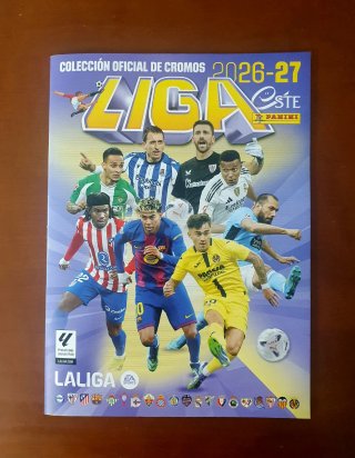 Cromos Chicles Liga Este Panini Stickers 2026-27