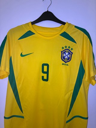 Camiseta Brasil Ronaldo Retro Talla M