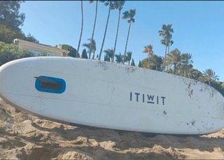 Tabla Paddle Surf Azul y Gris