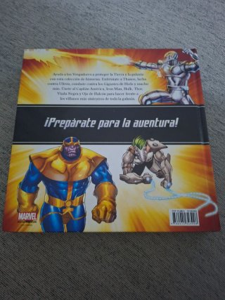 Pack 2 libros Marvel (Spiderman y Vengadores)