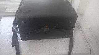 Maletín antiguo cámara video/foto