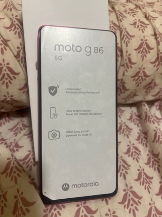 Motorola Moto G86 5G 256GB Nuevo a estrenar