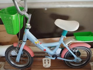 Bicicleta infantil Sweety azul y rosa